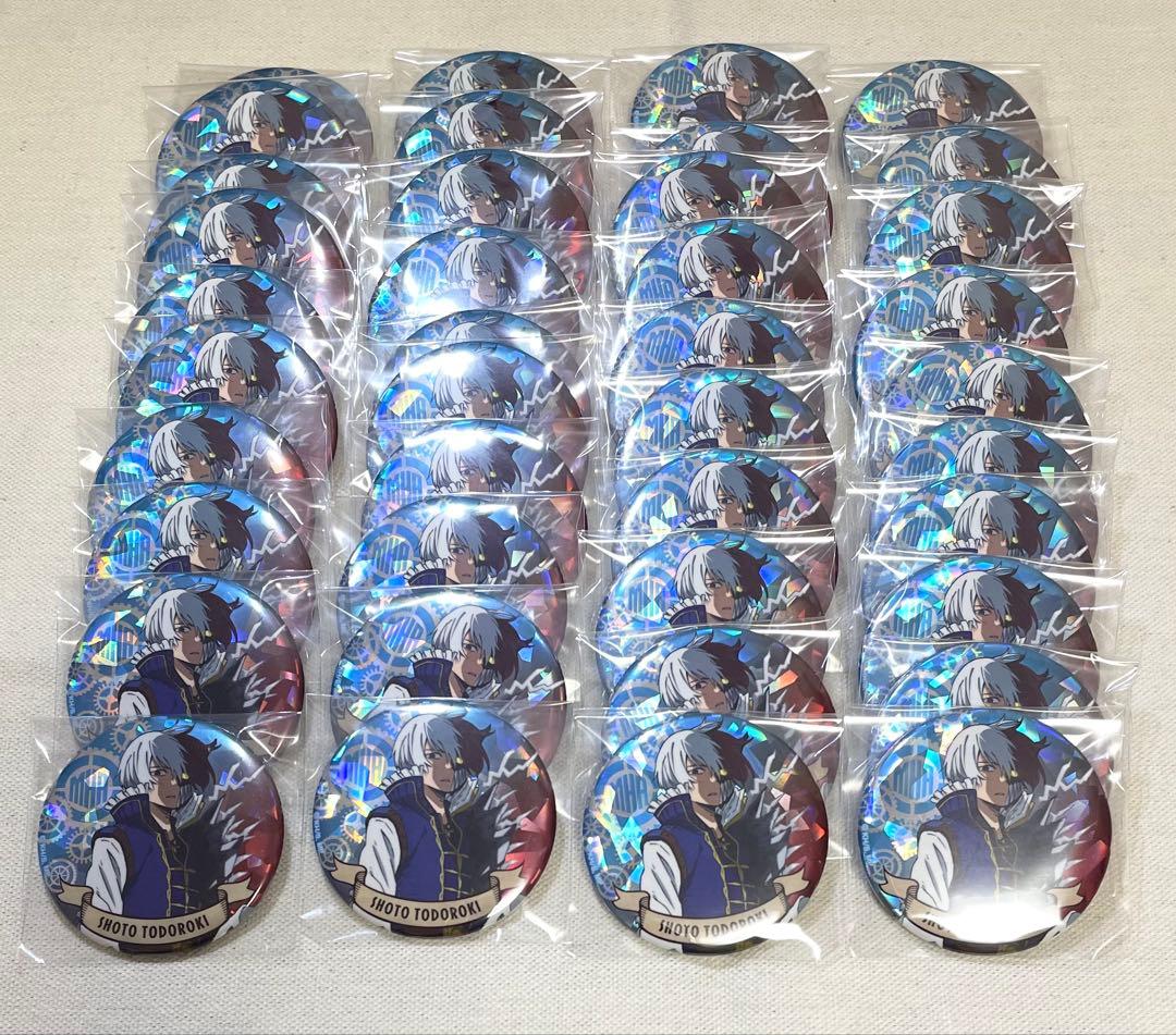 轟焦凍 十傑コスチュームホログラム缶バッジ 僕のヒーローアカデミア ヒロアカ