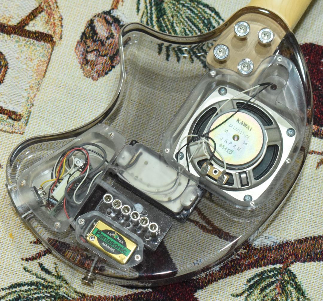 Fernandes ZO-3 スケルトン 動作良好 ケース付