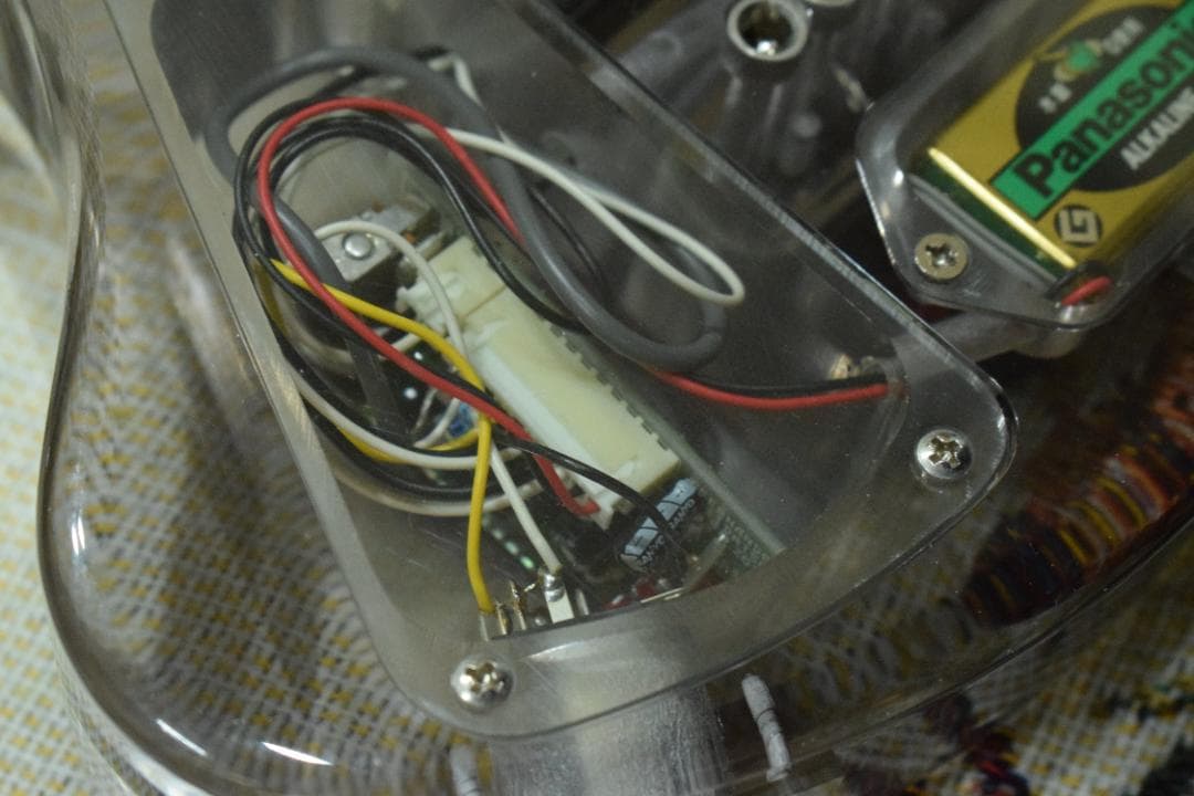 Fernandes ZO-3 スケルトン 動作良好 ケース付