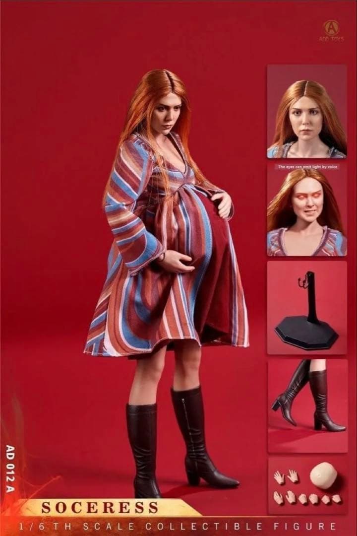 マーベル ワンダ SOCERESS 1/6スケール スカーレット・ウィッチ