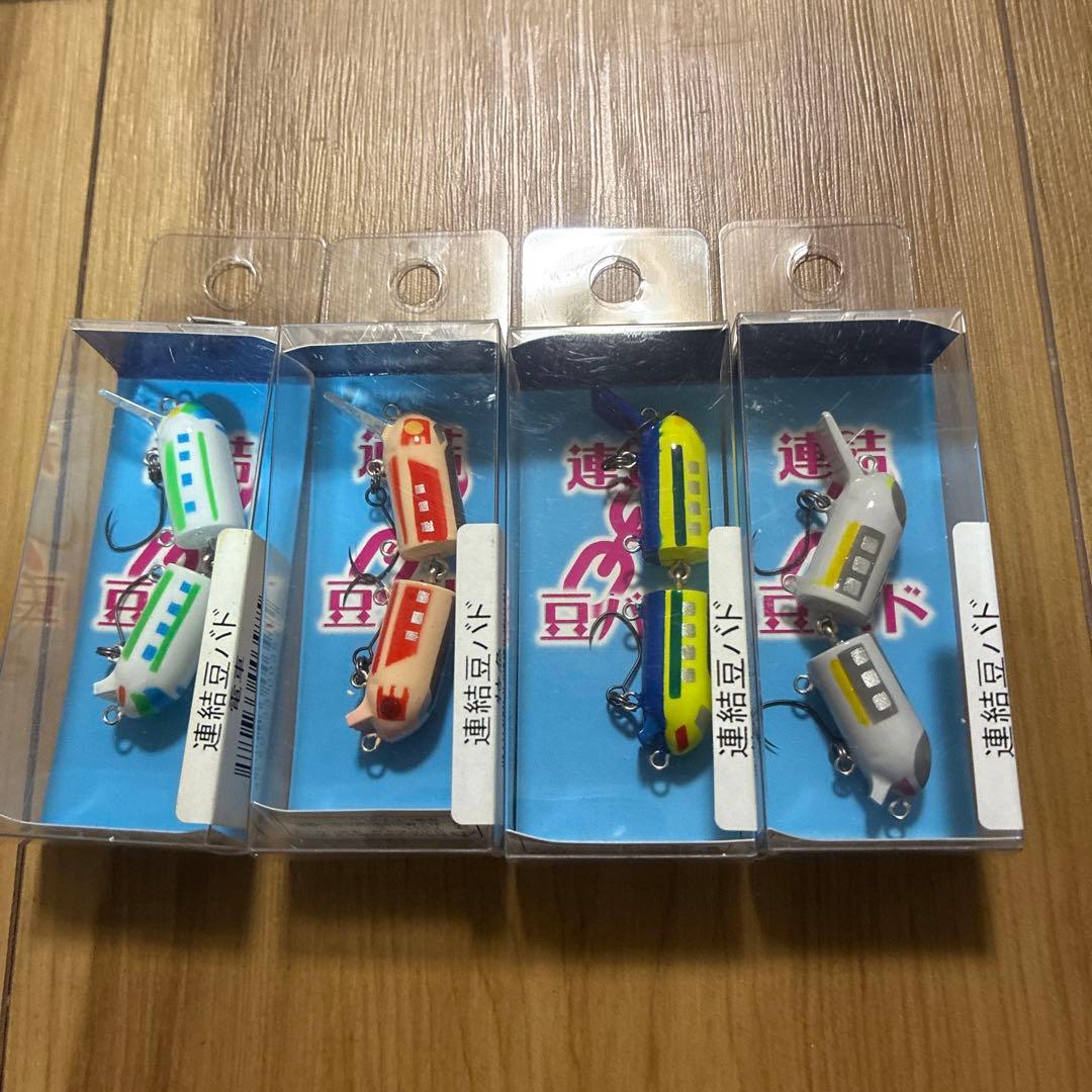 【エリアトラウト】連結豆バド　リプライ　西日本　黄色先生　電車　特急　限定便