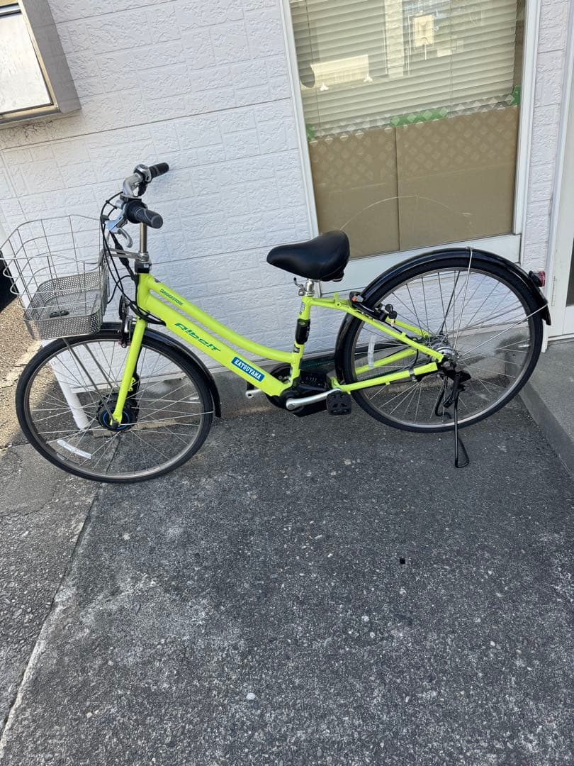 ※特別値引中【ブリヂストン】26インチ 蛍光イエロー 電動アシスト自転車
