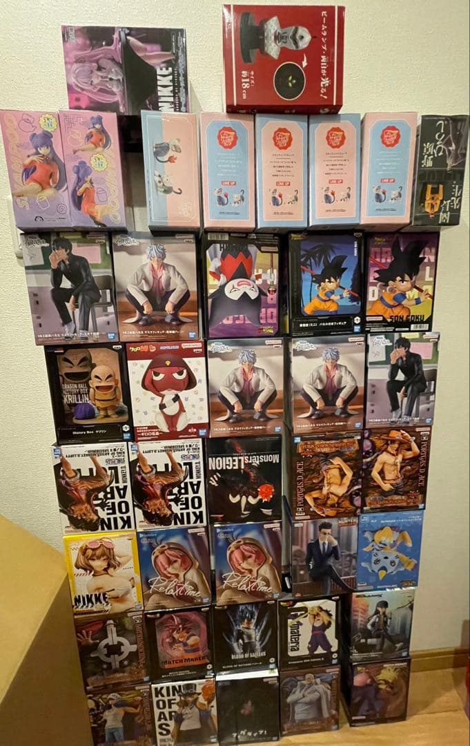 アニメキャラクターフィギュア40点セット（未開封）