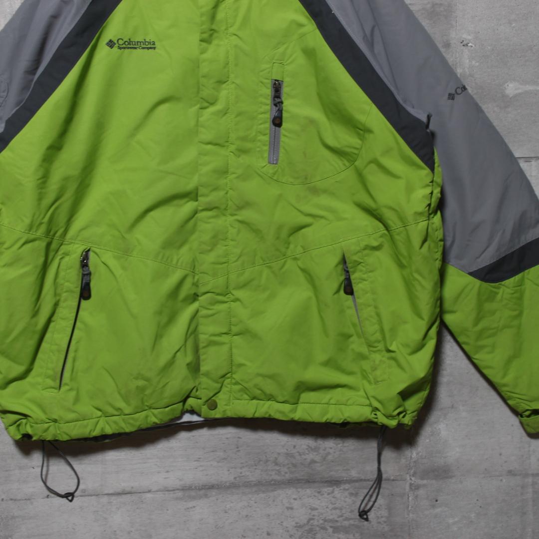 【美品 極暖 中綿】厚地 BIG 撥水【XL】Columbia スノージャケット