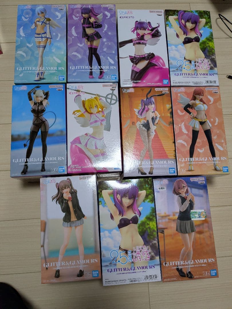 公式GLITTER&GLAMOURS フィギュア 11体セット 2.5次元の誘惑