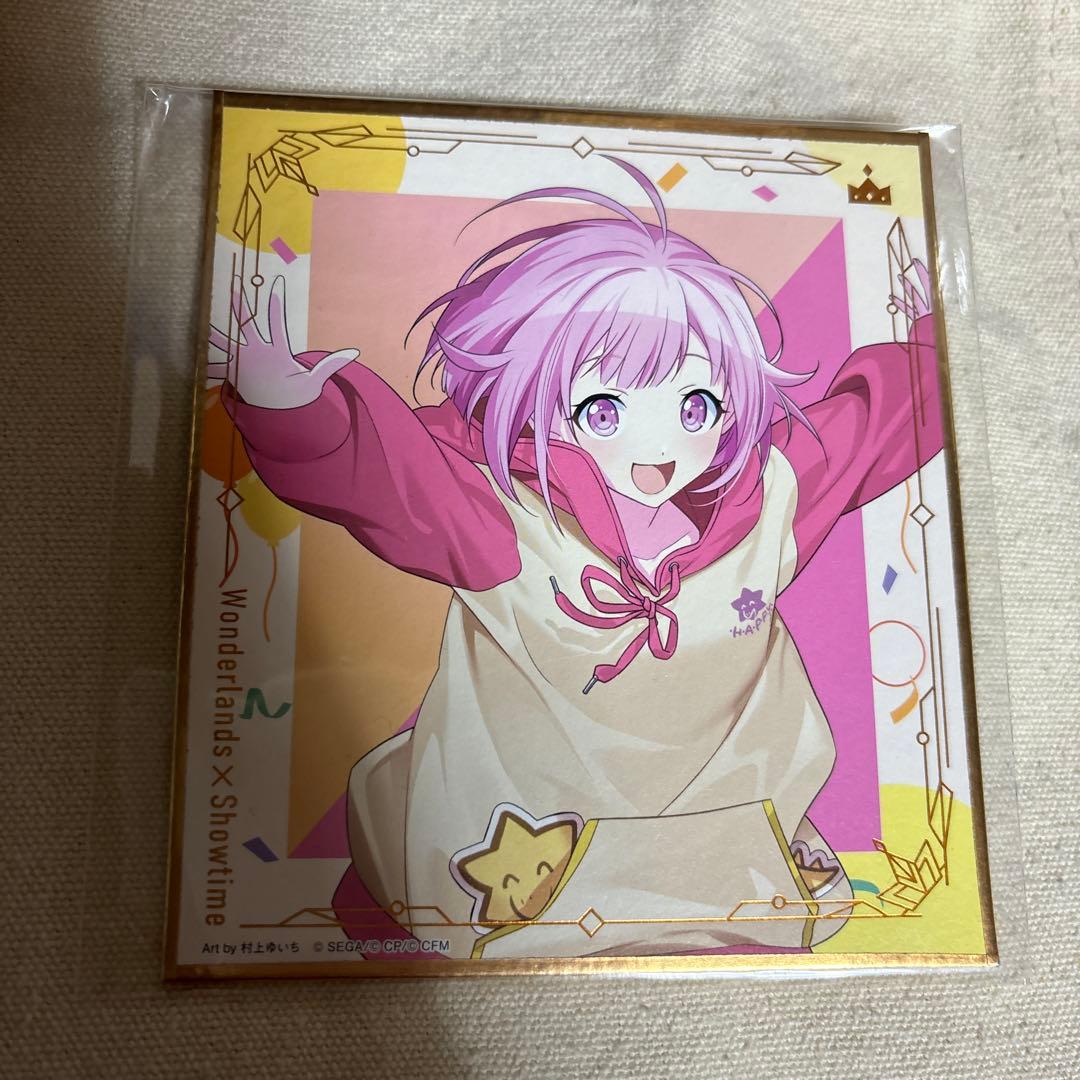 プロセカ 鳳えむ 色紙 缶バ キーホルダー ぱしゃこれ 10点セット