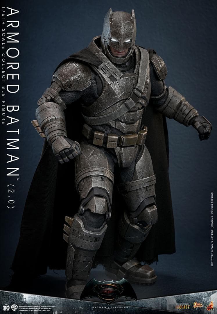 ホットトイズ1/6 アーマード・バットマン 2.0 通常版 MMS742D62
