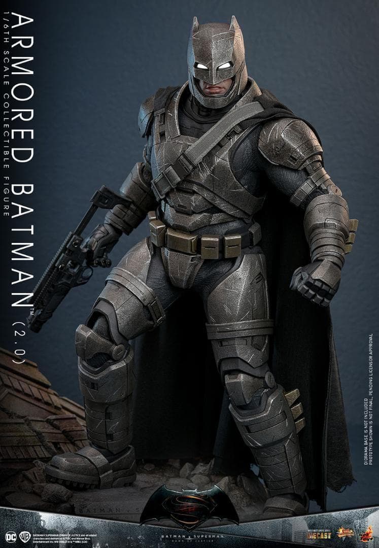 ホットトイズ1/6 アーマード・バットマン 2.0 通常版 MMS742D62