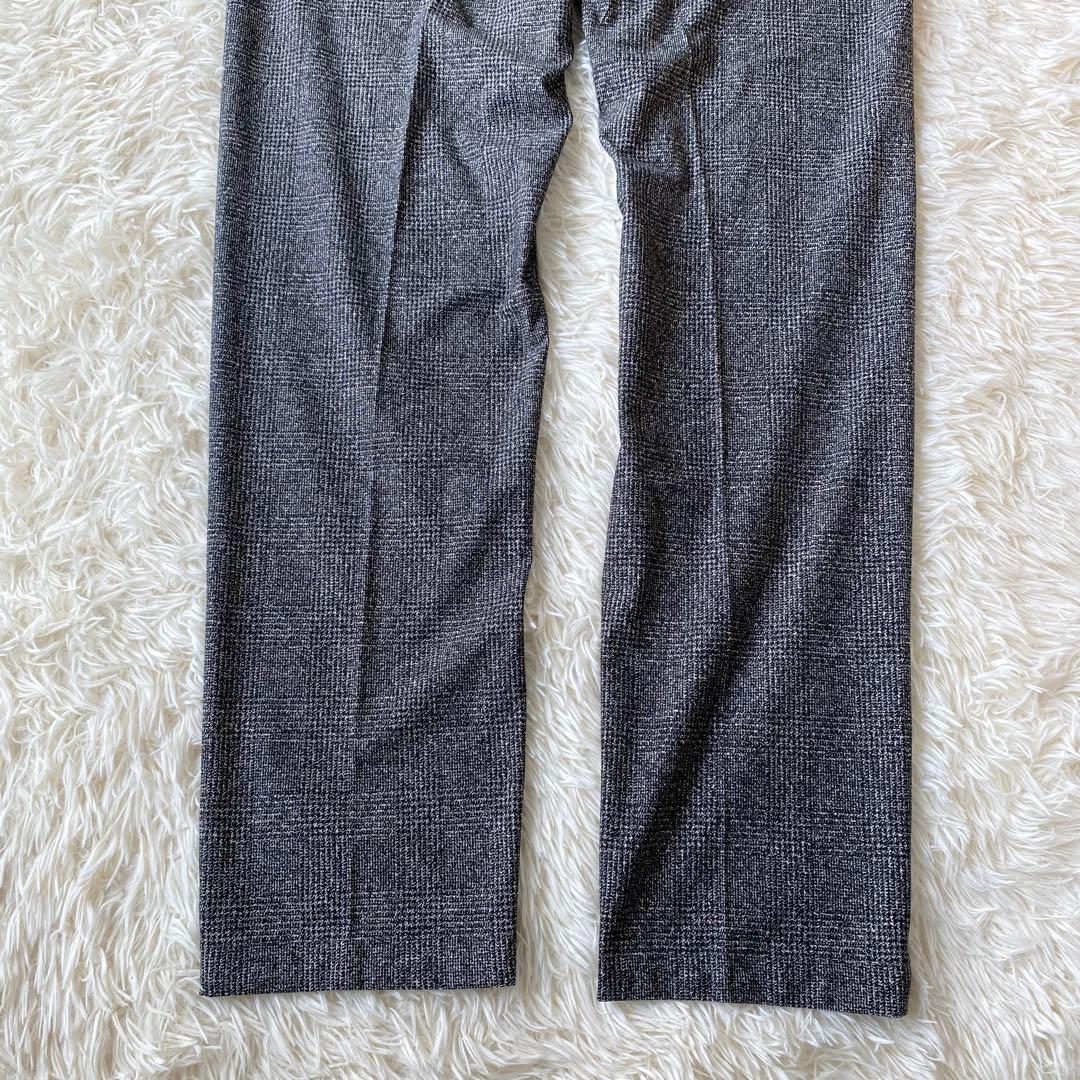 【美品】パーリーゲイツ　ストレッチパンツ　30周年　大きいサイズ　グレンチェック