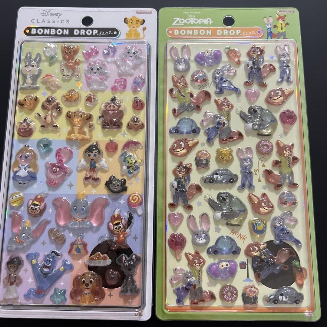 ③ディズニー ボンボンドロップシール 第2弾