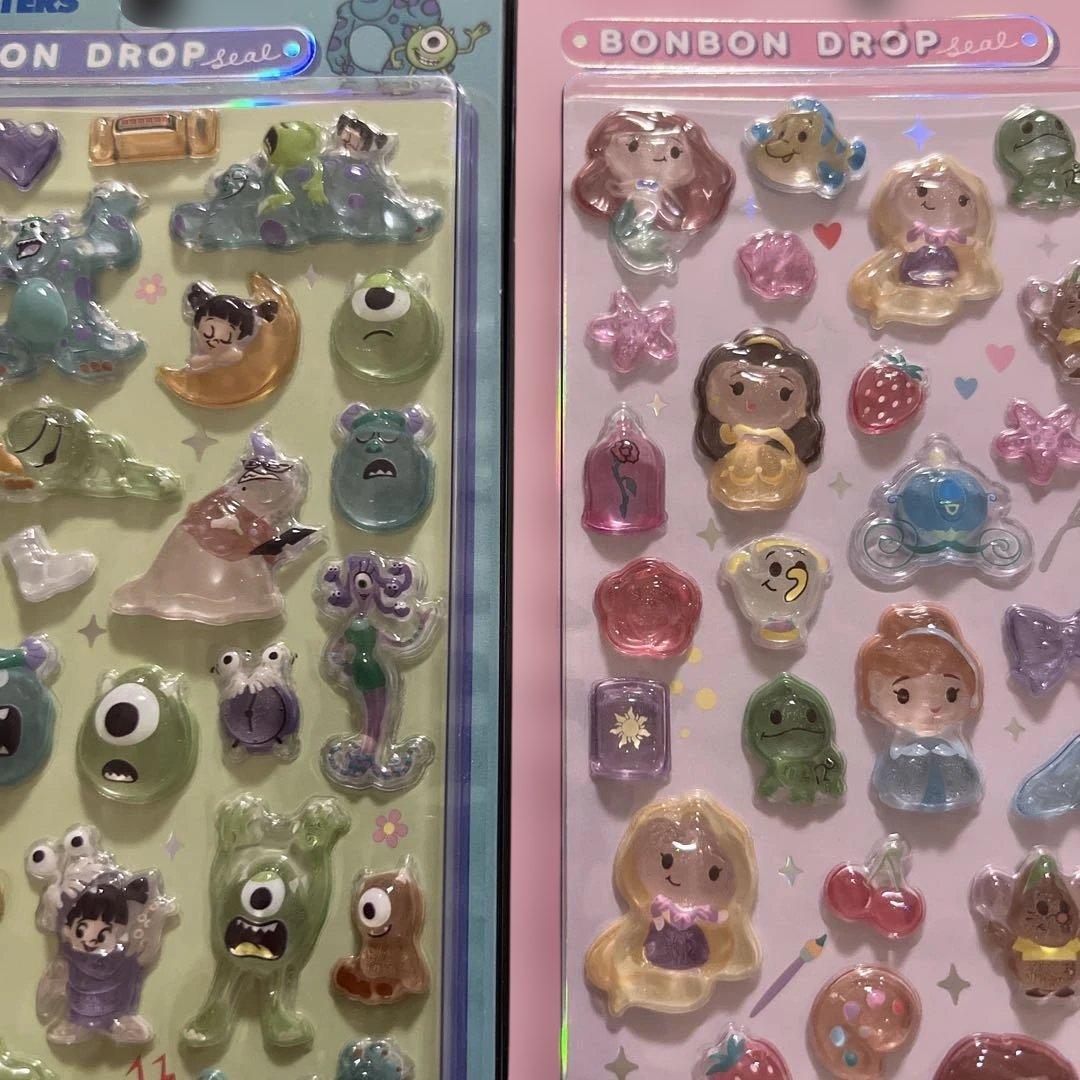 ③ディズニー ボンボンドロップシール 第2弾