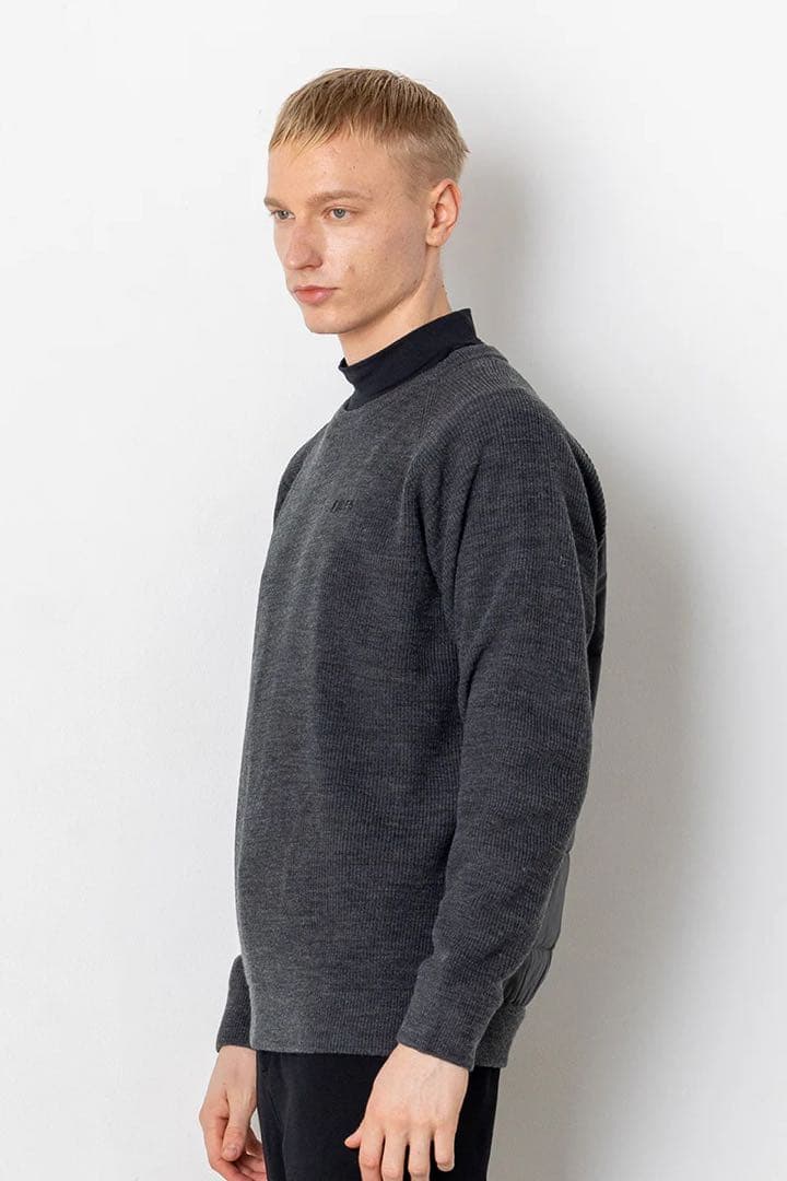 FIDES GOLF CREW NECK LINING KNIT サイズ　L