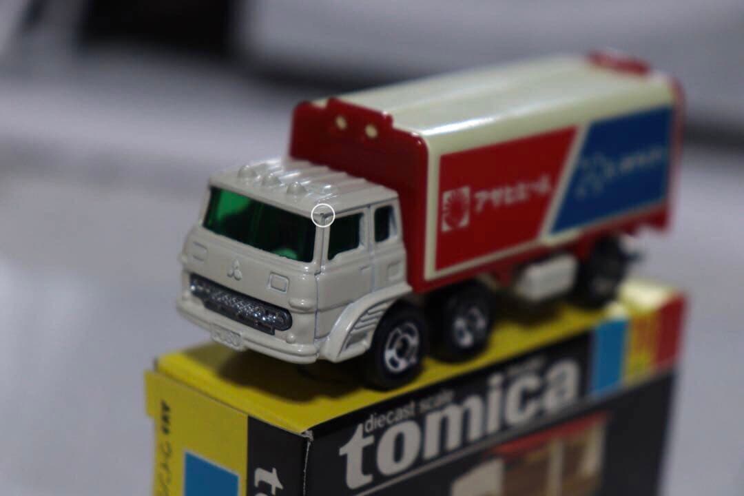 日本製　国産　トミカ　三菱　ふそう　ウイング　ルーフ　トラック　76