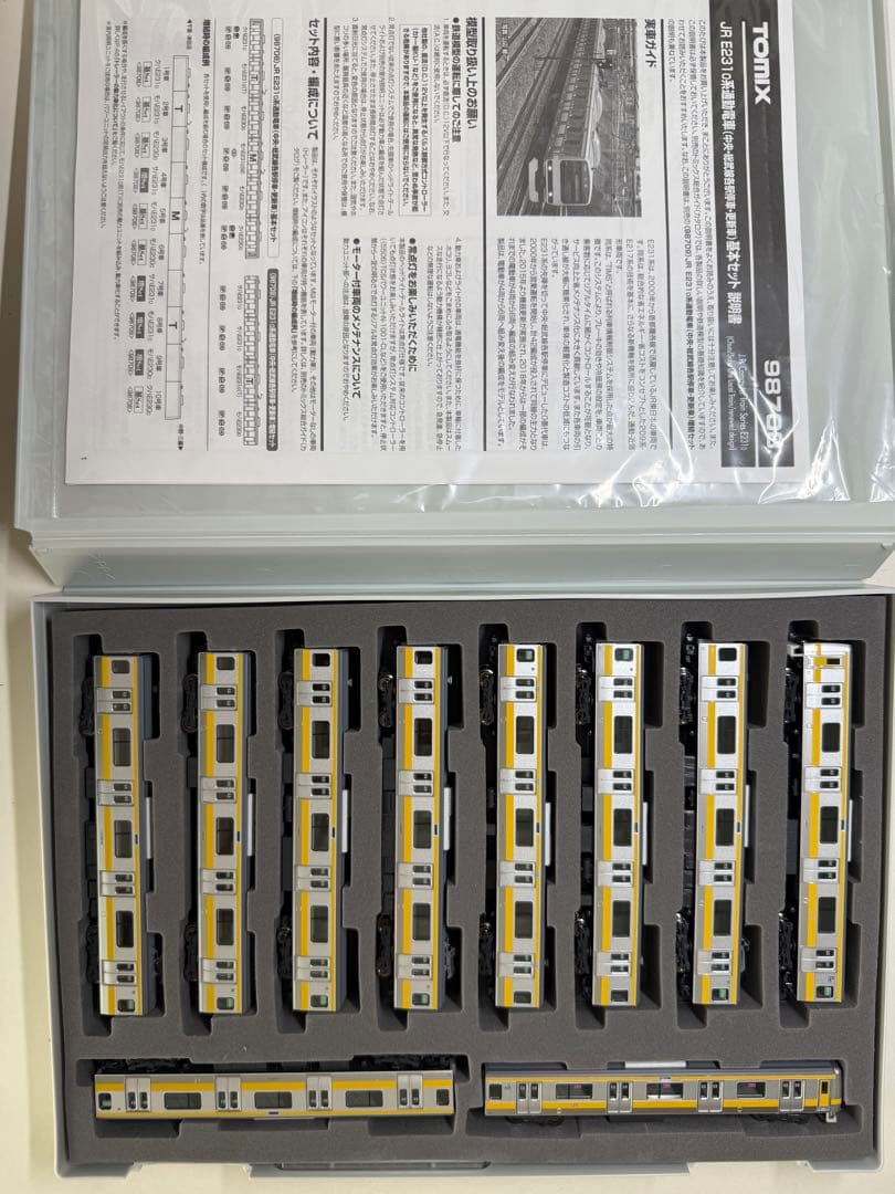 【訳あり】tomix 98708＋98709 E231系10両セット