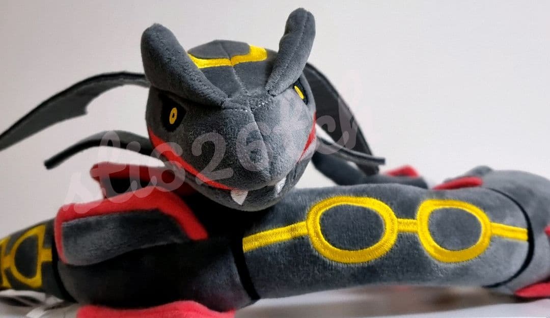 【Pokemon】ポケモン 黒いレックウザ ぬいぐるみ BIG ※最終値下げ
