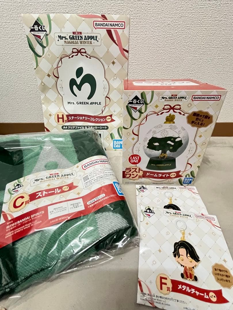【未開封】Mrs.GREEN APPLE一番くじ ラストワン賞などセット