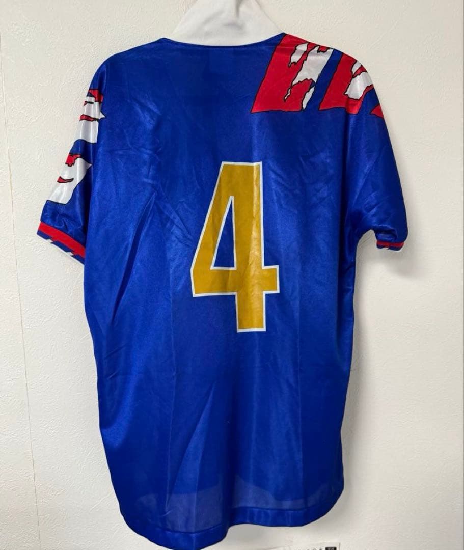 井原正巳サイン入りユニホーム　マリノス　1993-1994 ホーム
