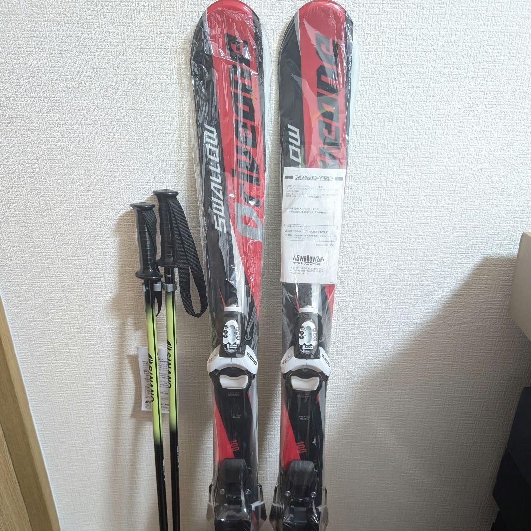 新品　スワロー　SWALLOW　スキー　100cm 　キッズ　ジュニア