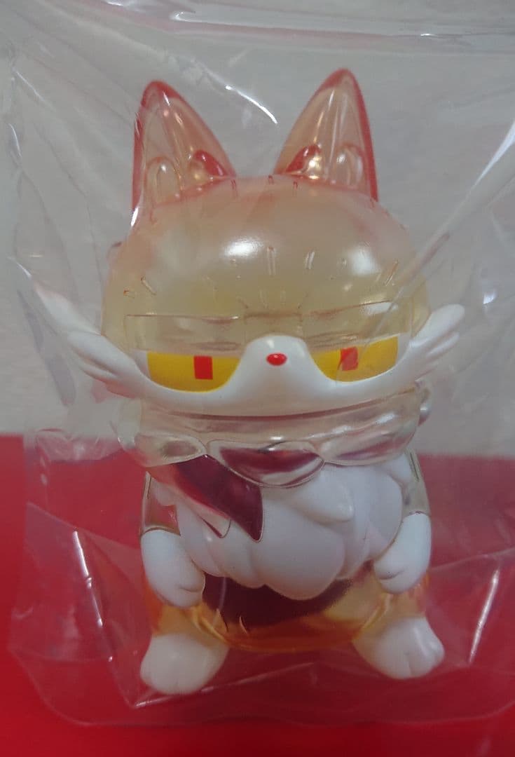 優*☆様 もあねこ ハイロ ソフビ りんご飴 more-cats