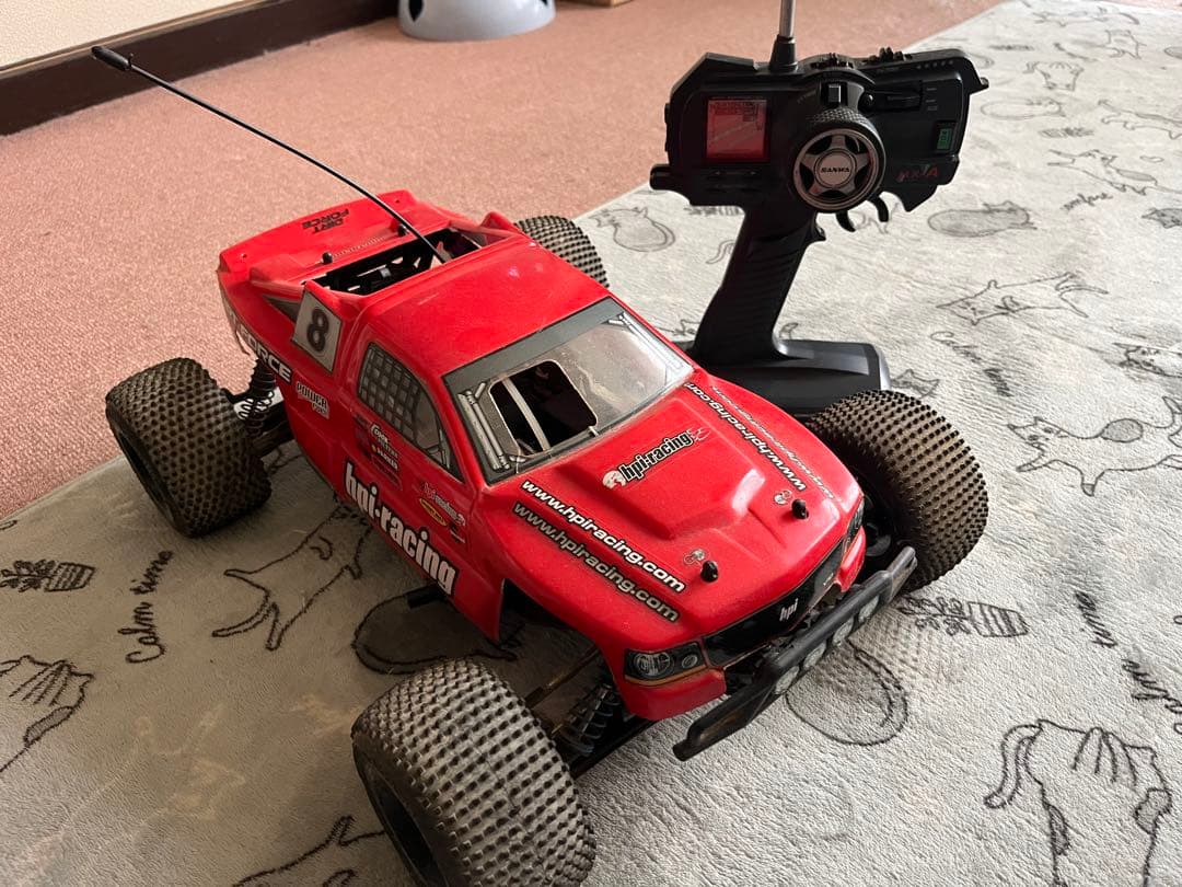 hpiのエンジンカー