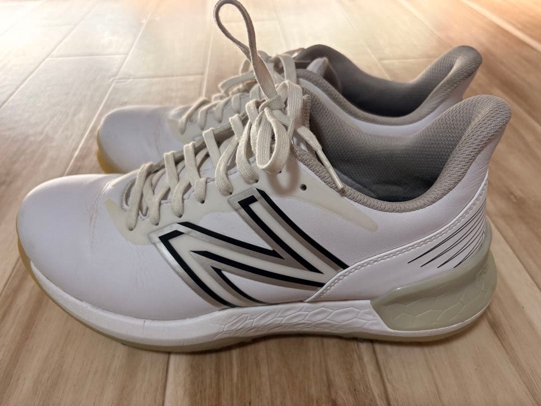 New Balance ゴルフシューズ ホワイト 24.5cm
