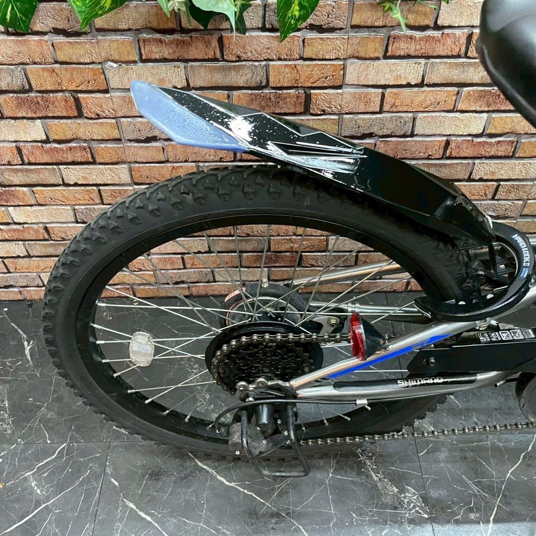 【83】子供用自転車 子供車 STRINGS ガンメタ 20インチ 変速付き