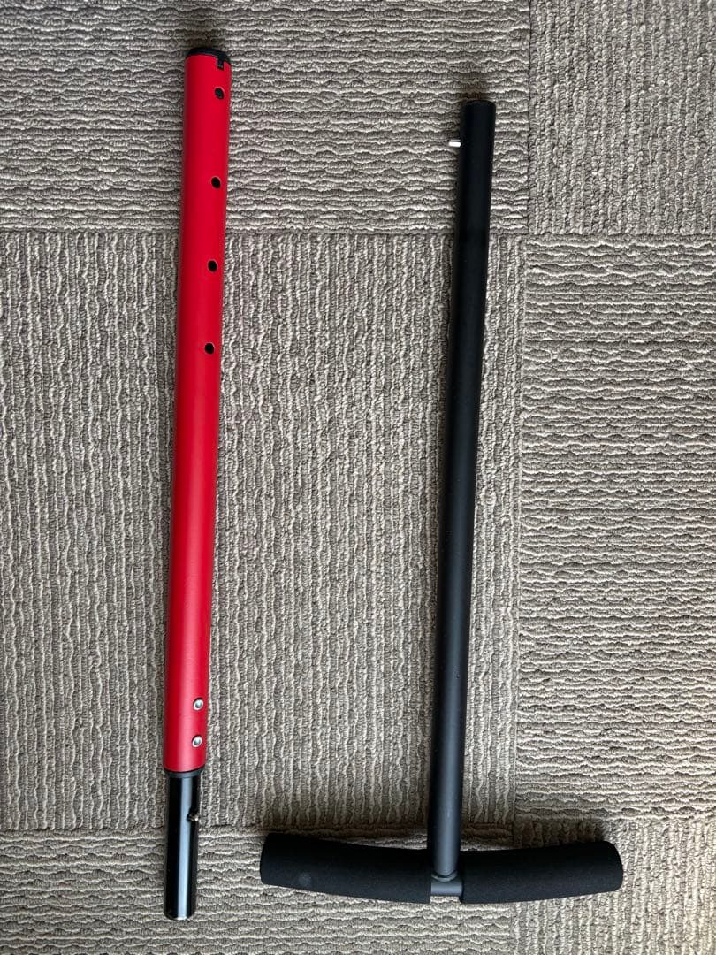 〔美品〕Bacany 三輪車 レッド×ブラック　幼児用自転車　多機能