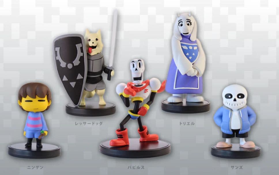 UNDERTALEアンダーテール「ちていのちっこいなかまたち」コンプリ