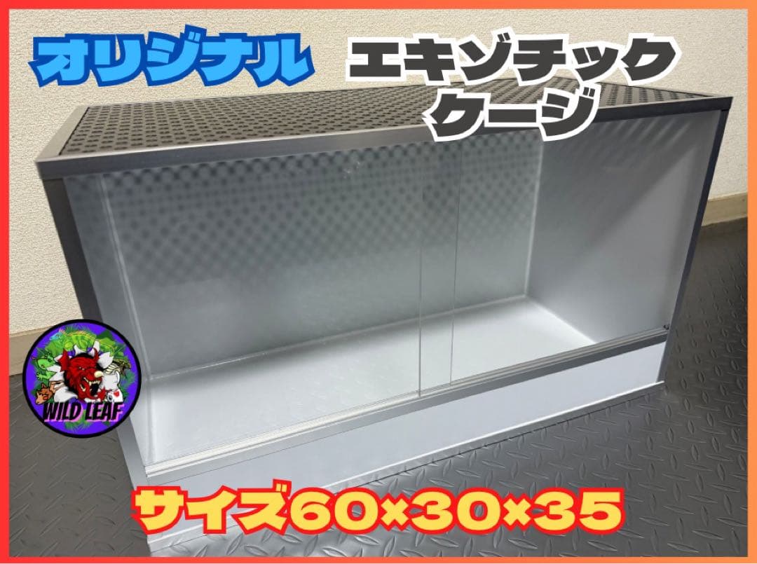 【セール】エキゾチックケージ60サイズ　ケージ　小動物　爬虫類