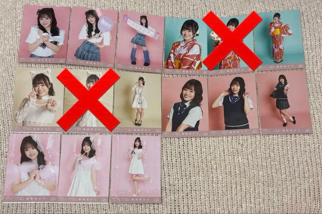 可憐なアイボリー 柴咲あかり 生写真 まとめ売り