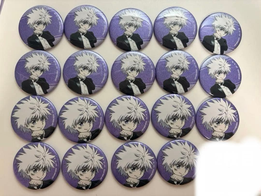 HUNTER × HUNTER アニメイトフェア 戦闘後 キルア 缶バッジ