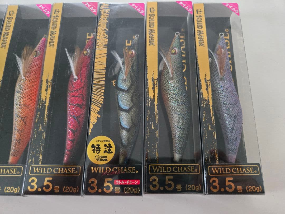 WILD CHASE エギ 3.5号・2.5号・3.0号　12本セット