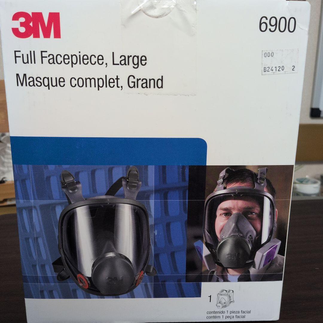 3M 防塵マスク 防毒マスク全面形面体 6000F Lサイズフィルター付属