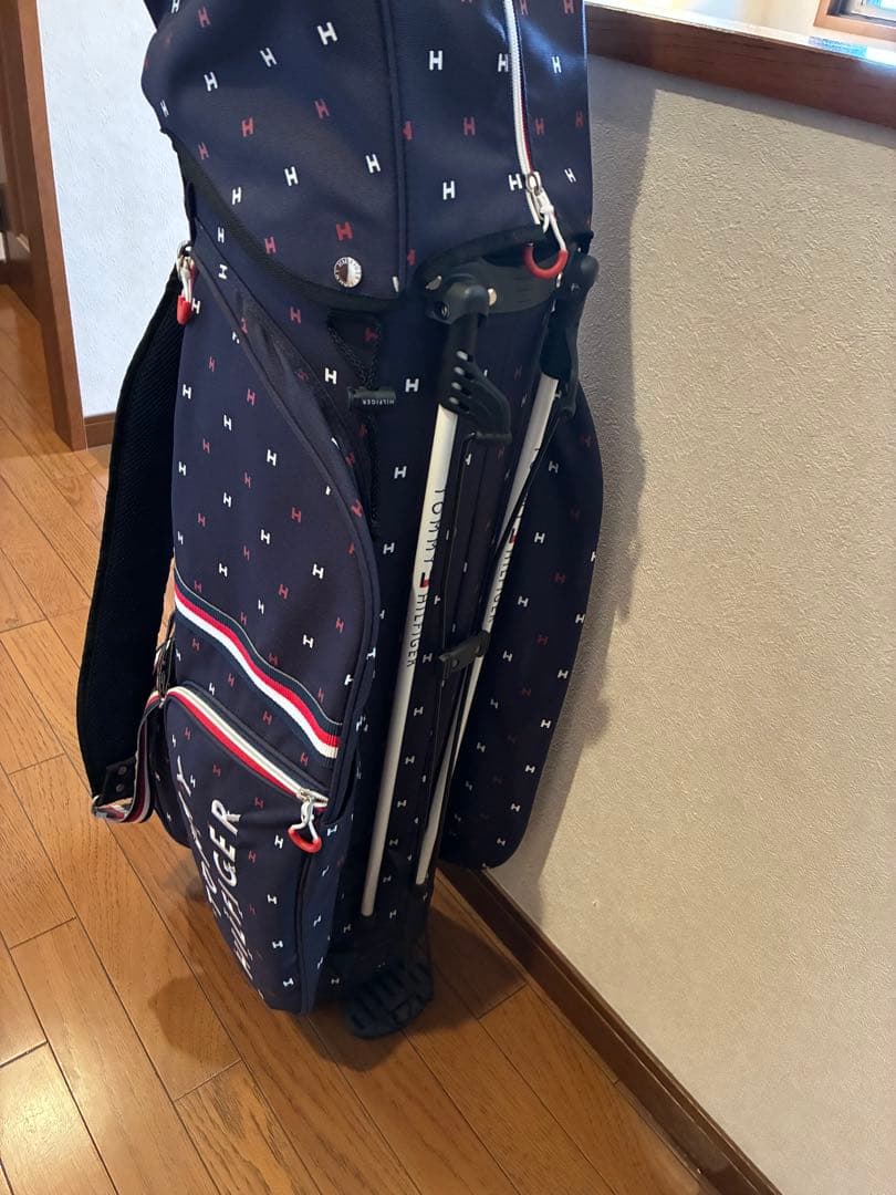   キャディバッグ ネイビー