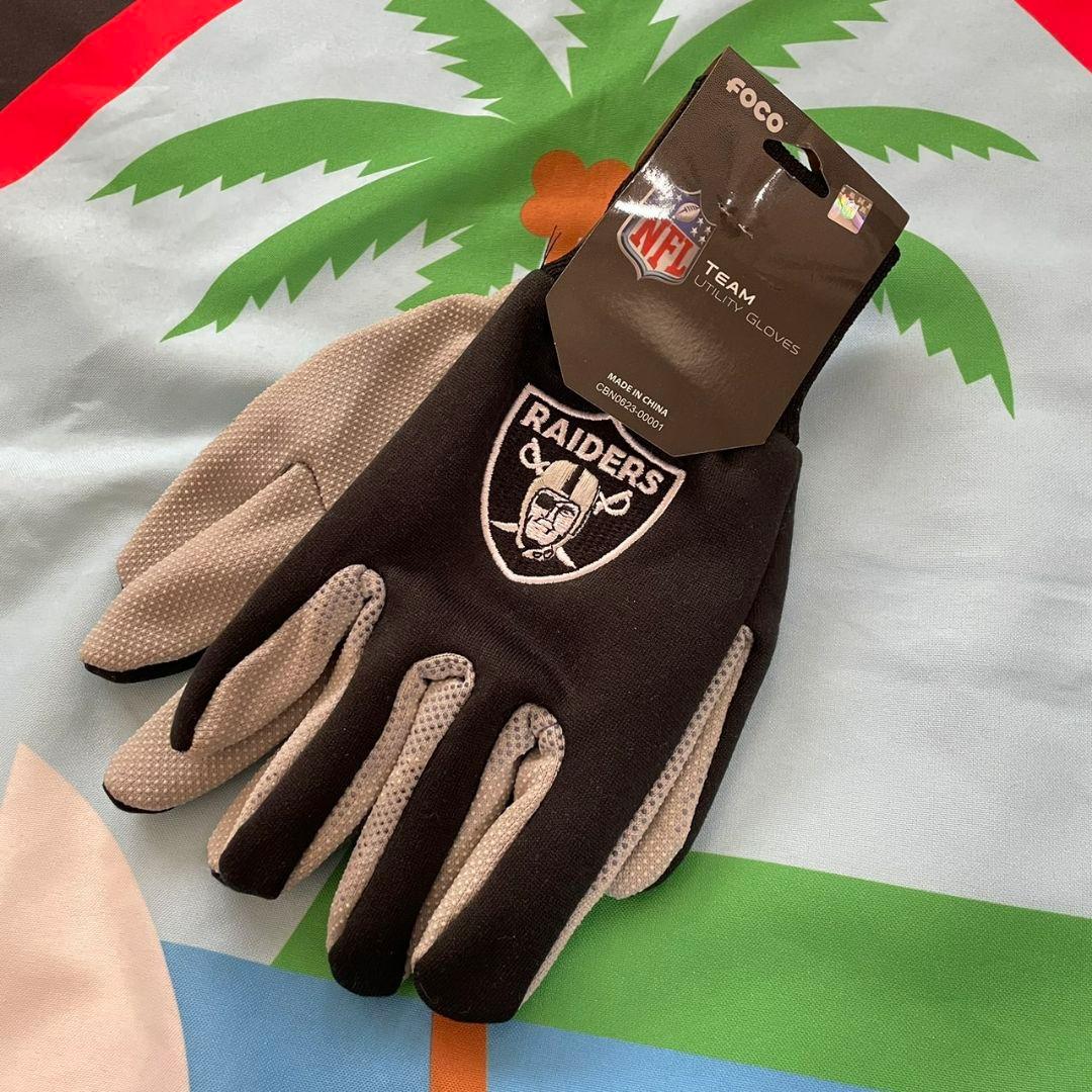 新品フットロッカー購入 RAIDERS　手袋