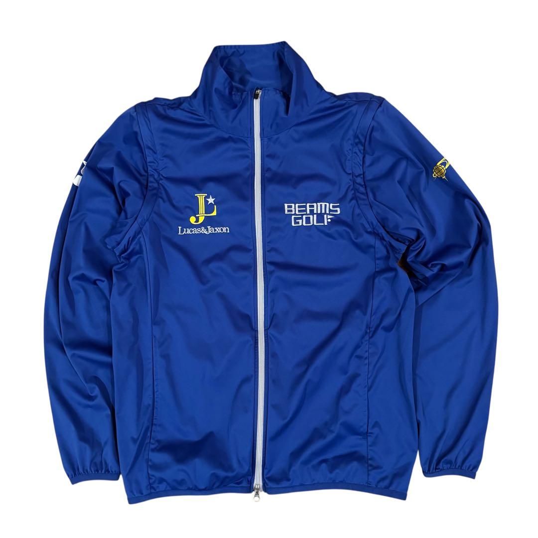 美品 BEAMS GOLF ビームスゴルフ 2way ストレッチブルゾン