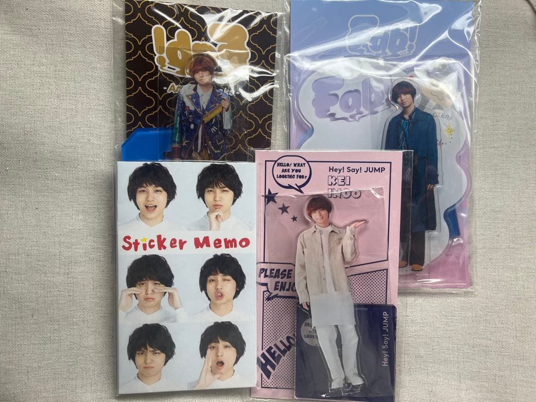 Hey!Say!JUMP 伊野尾慧　アクスタ・ステッカーメモ　セット