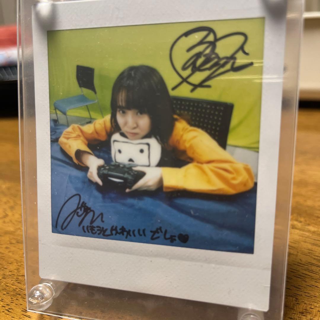 ▪️村上奈津実 ニコ生『うになるGG』コラボSPサイン入りチェキ▪️三宅麻理恵　レア