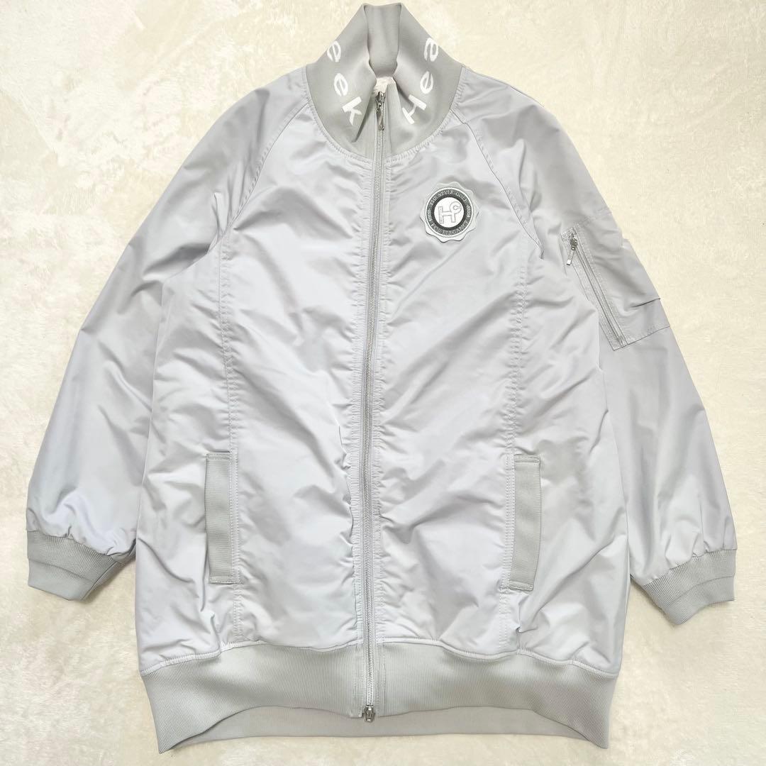 【極美品】ヒールクリーク 光沢 ジャケット ゴルフ ボア スポーツ 42