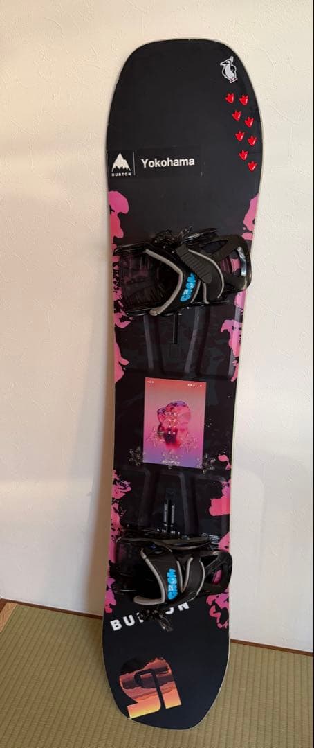 Burton スノーボード 125cm ソールカバー付き