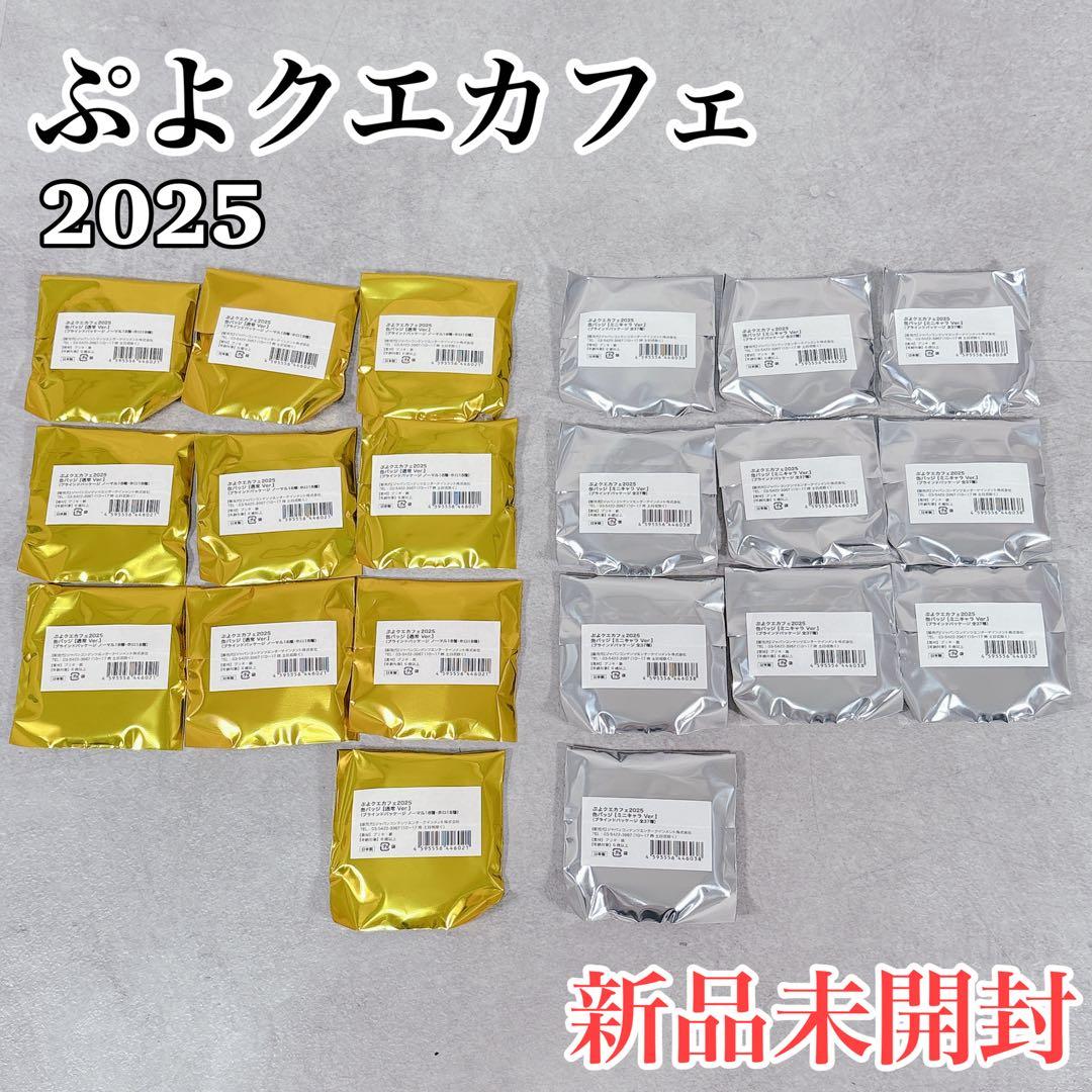 T166 ぷよクエ ぷよクエカフェ2025 ぷよぷよ 缶バッジ 10×2個セット