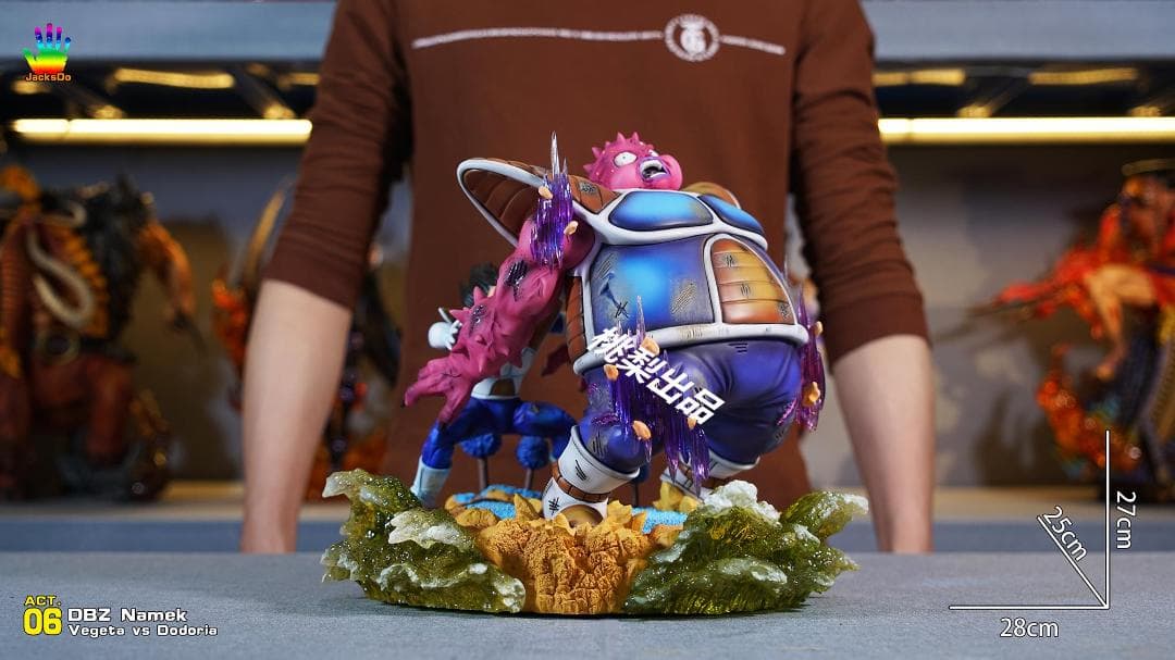 新品未開封『ドラコンボール』 　ベジータ＊ドドリア　 ガレージキット スタチュー