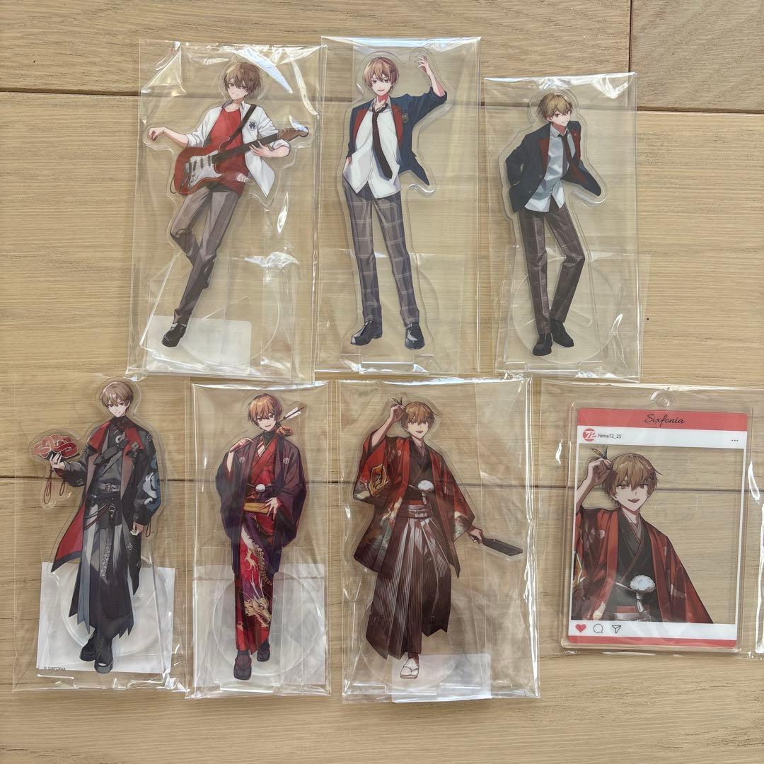 SIXFONIA シクフォニ 暇72 アクスタ6個　アクキー