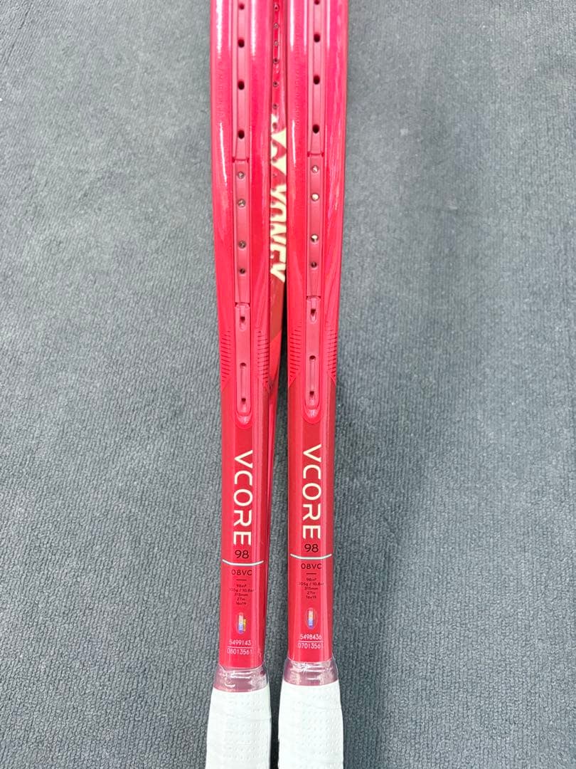 YONEX ヨネックス VCORE98 グリップ2 2本組 ガット グリップ付
