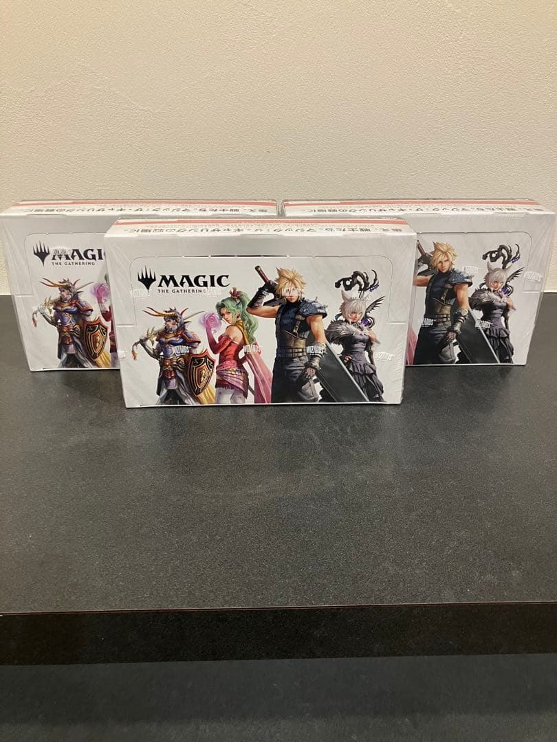 ファイナルファンタジー プレイブースター3BOX　日本語版 シュリンク付　①
