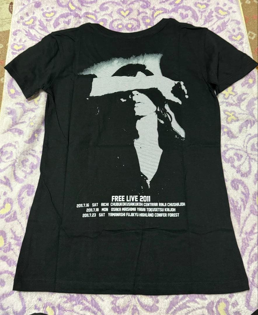 か*ろ様 新品 Acid Black Cherryフリーライブ 2011 Tシャ