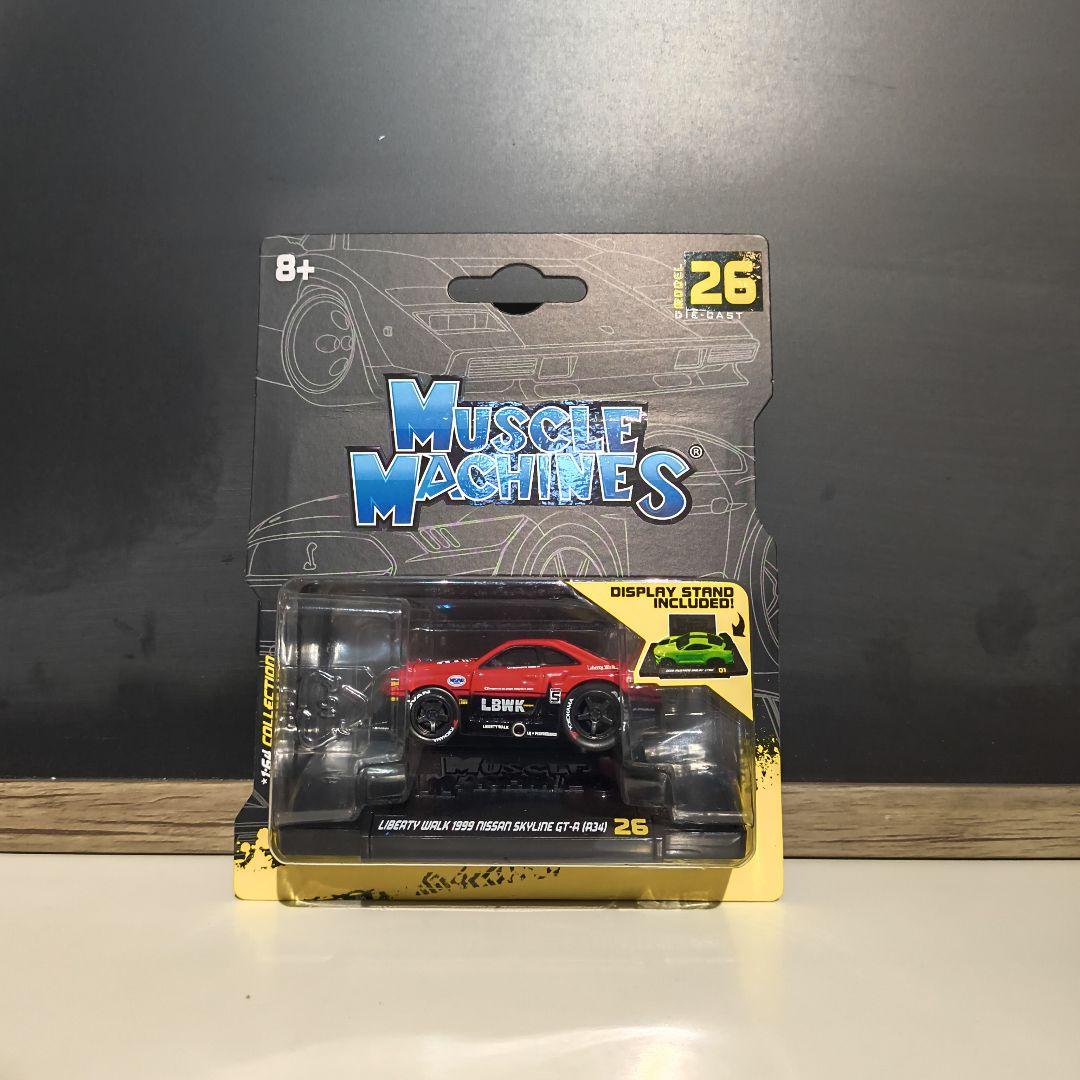 ミニカー Muscle Machines LB1990 Nissan Silvia S13