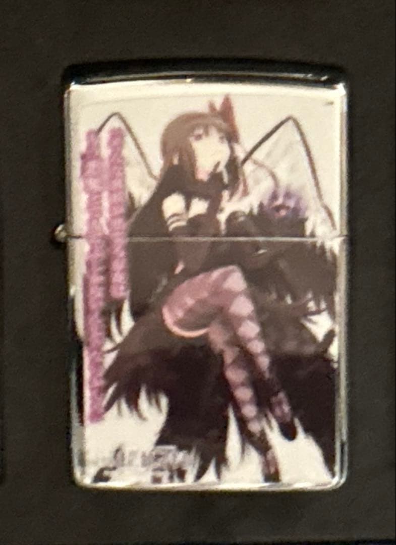 まどか☆マギカ　悪魔ほむら　美少女　オイルライター　zippo 風　BM2５