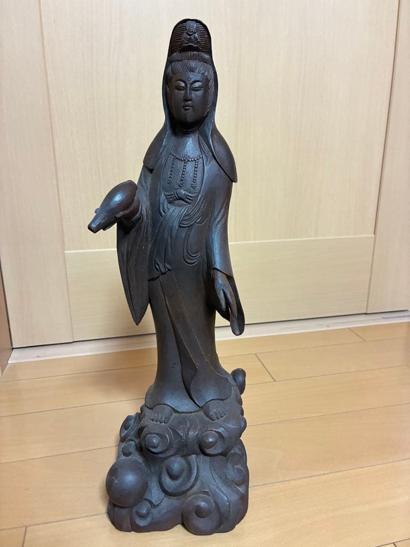 木製 観音像