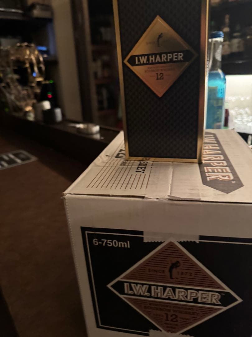 I.W. HARPER 12年 750ml12本入り